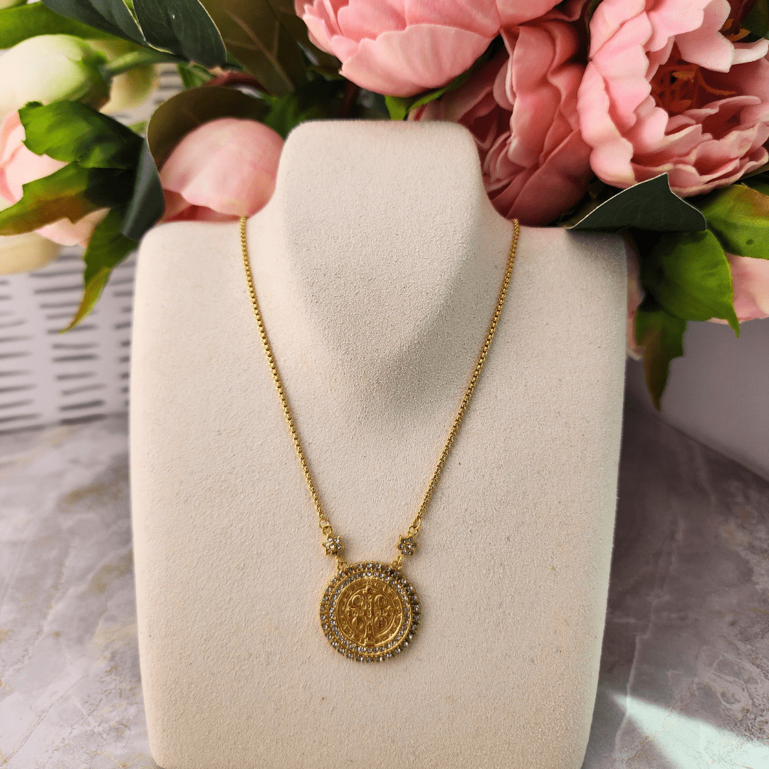 Sister Dulce Gift Shop, Catholic Store, Religious Store, Catholic Jewelry, Religious Jewelry, St. Benedict Necklace