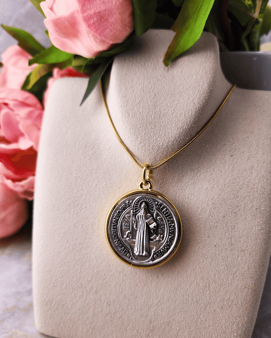 St. Benedict Pendant Necklace Necklaces Canvas