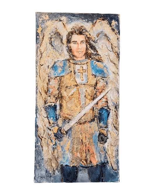 Sister Dulce Gift Shop, Catholic Store, Religious Store, Catholic Artwork, Religious Artwork, St. Michael Oil Painting 