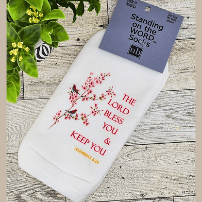 Standing on the Word Ladies' Socks Numbers 6:24 The Lord Bless You & Keep You Socks Standing on the WORD