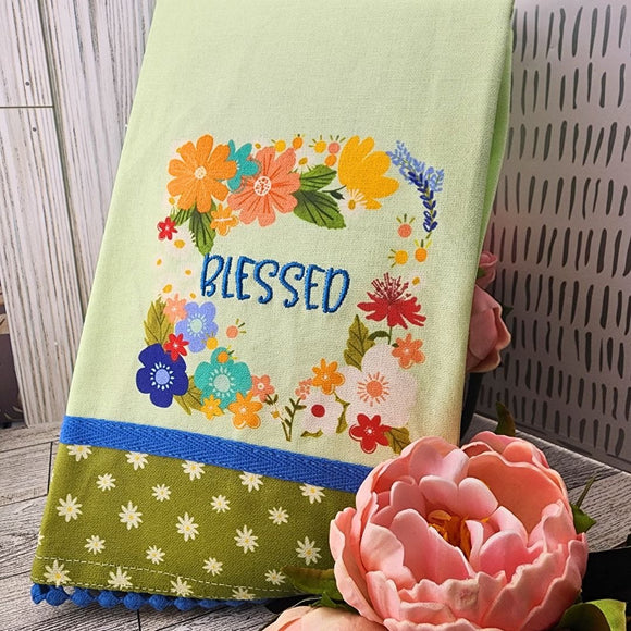 Tea Towel Blessed Home Nicole Brayden Gifts