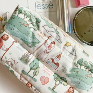 Sister Dulce Gift Shop, Catholic Store, Religious Store, Catholic Children, Religious Children, Catholic Pouch, Religious Pouch, Good Shepherd Waterproof Pouch