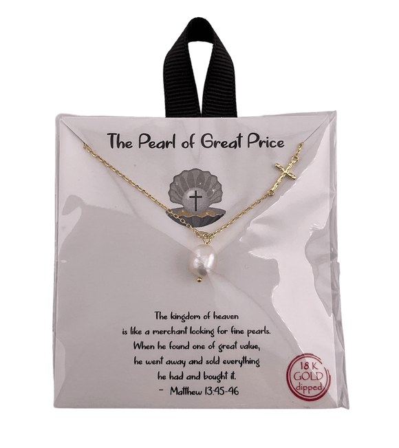 Sister Dulce Gift Shop, Catholic Store,  Catholic Jewelry, Pearl of Great Price Necklace