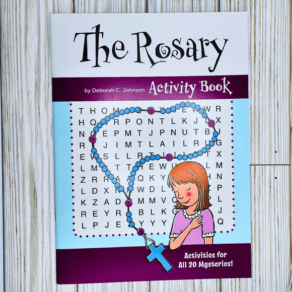 The Rosary Activity Book Books Christian Brands