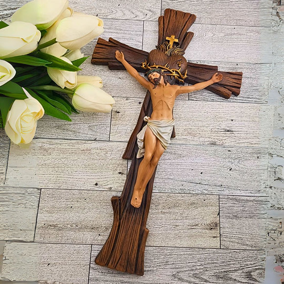 Sacred Heart Crucifix