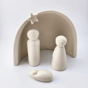 White Porcelain Nativity Accessory Option 2