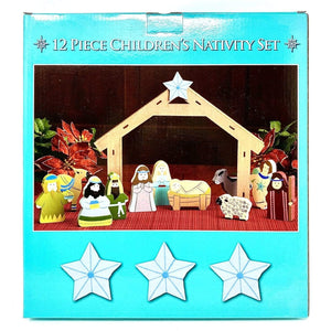 12 Piece Children's Nativity Set Nativity, Sister Dulce Gift Shop, Catholic Store, Religious Store, Catholic Christmas