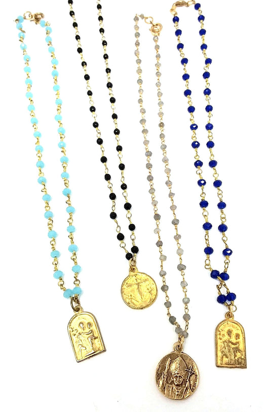 Sister Dulce Gift Shop, Catholic Store, Religious Store, Catholic Jewelry, Religious Jewelry, Necklace With Religious Medal