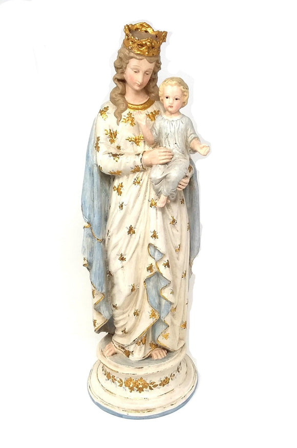 Mary Statue, Sister Dulce Gift Shop, Catholic Store, Religious Statue, Madonna and Child Statue, Mary and Jesus Statue, Catholic Home Decor, Religious Home Decor 