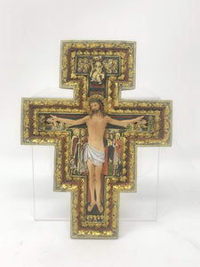 6" San Damiano Cross decor Gift Items Roman Gifts