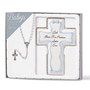 Baby's Rosary Set White Rosary Roman