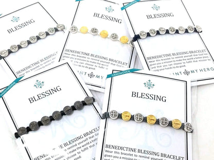Sister Dulce Gift Shop, Catholic Bracelet, St. Benedict Bracelet