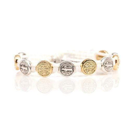 Sister Dulce Gift Shop, Catholic Store, Religious Store, Catholic Jewelry, Religious Jewelry,  St. Benedict Bracelet