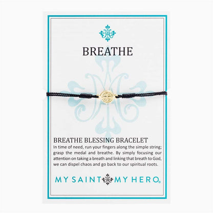 Benedictine Medal Breathe Bracelet, Sister Dulce Gift Shop, Catholic Store, Religious Store, Catholic Bracelet, St. Benedict Bracelet