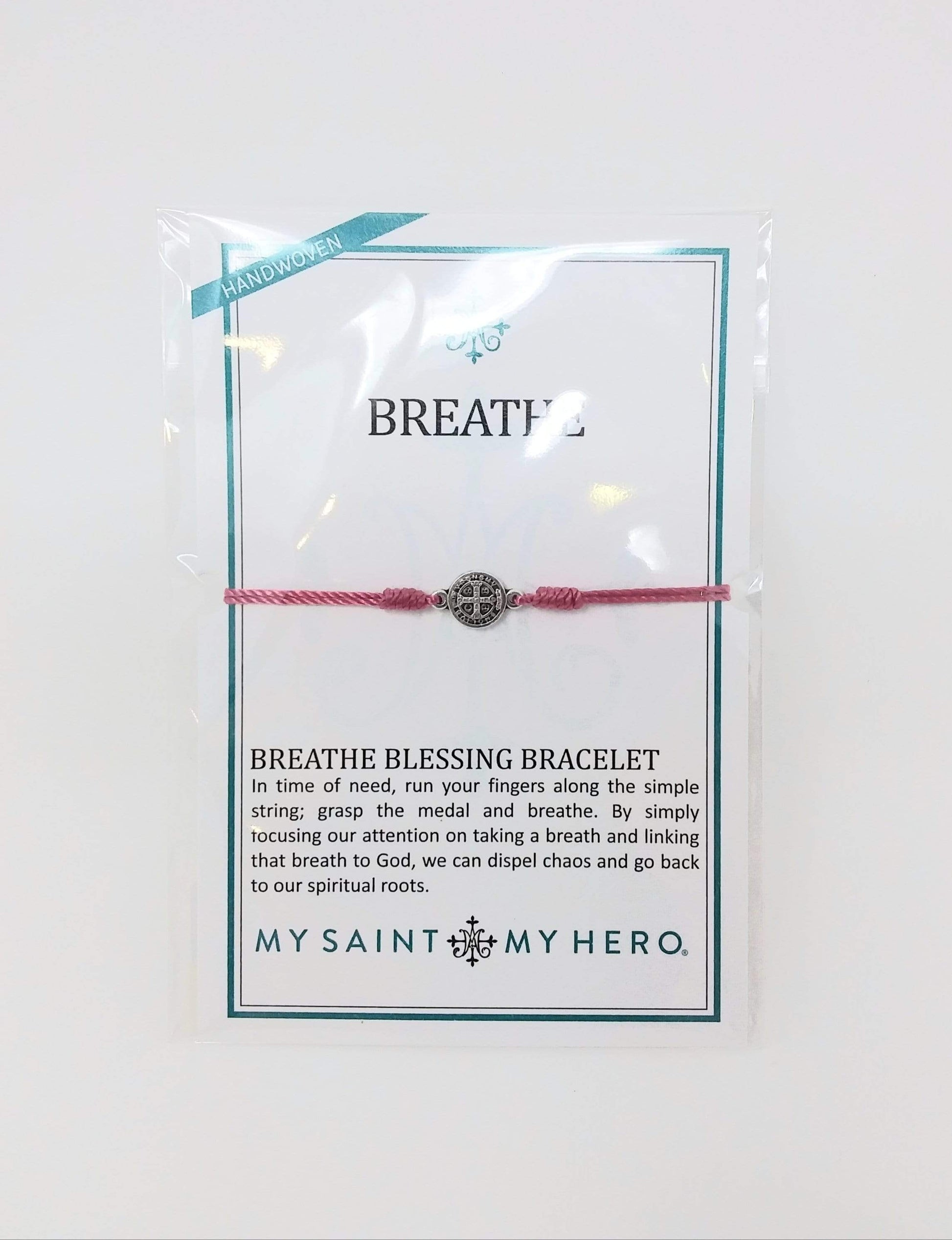 Benedictine Medal Breathe Bracelet, Sister Dulce Gift Shop, Catholic Store, Religious Store, Catholic Bracelet, St. Benedict Bracelet