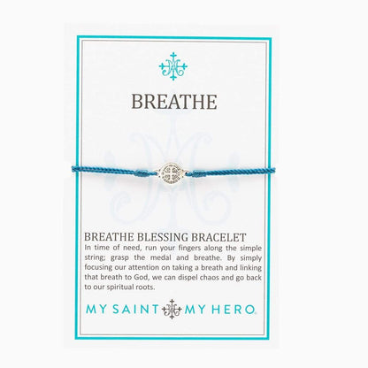 Benedictine Medal Breathe Bracelet, Sister Dulce Gift Shop, Catholic Store, Religious Store, Catholic Bracelet, St. Benedict Bracelet