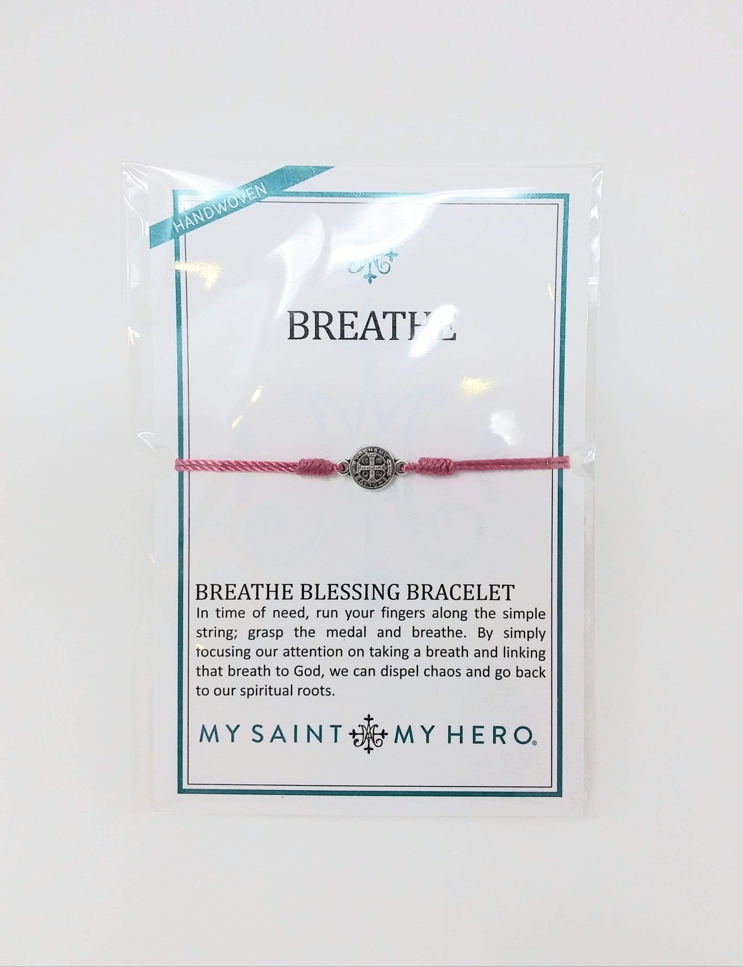 Benedictine Medal Breathe Bracelet, Sister Dulce Gift Shop, Catholic Store, Religious Store, Catholic Bracelet, St. Benedict Bracelet