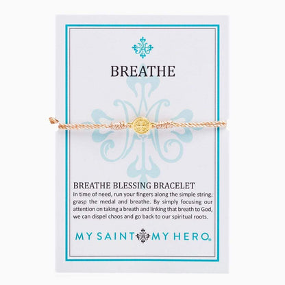 Benedictine Medal Breathe Bracelet, Sister Dulce Gift Shop, Catholic Store, Religious Store, Catholic Bracelet, St. Benedict Bracelet