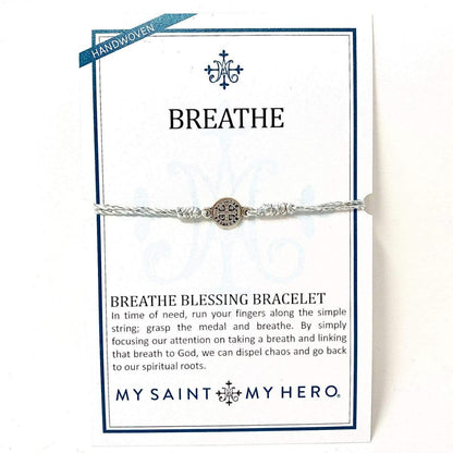 Benedictine Medal Breathe Bracelet, Sister Dulce Gift Shop, Catholic Store, Religious Store, Catholic Bracelet, St. Benedict Bracelet