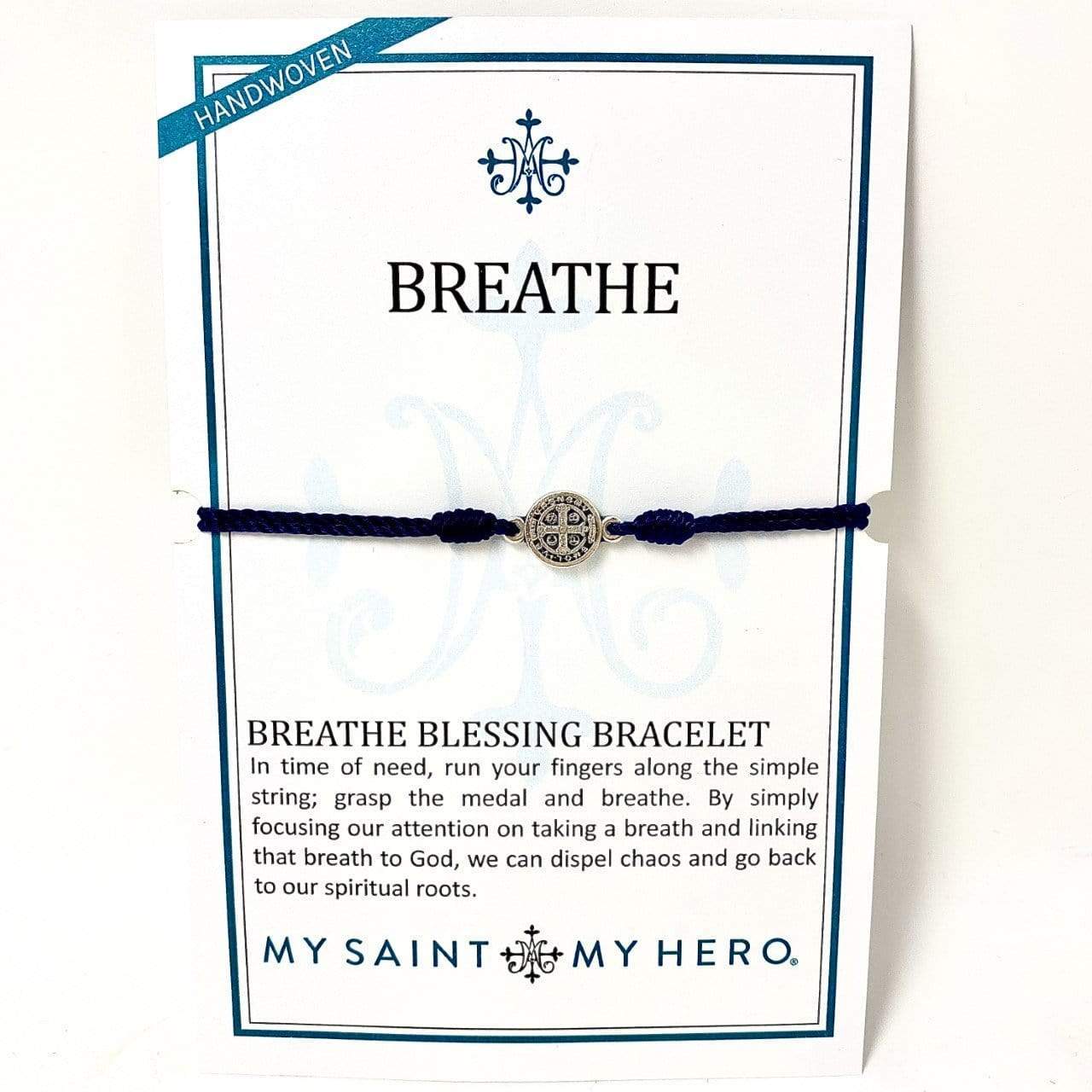 Benedictine Medal Breathe Bracelet, Sister Dulce Gift Shop, Catholic Store, Religious Store, Catholic Bracelet, St. Benedict Bracelet