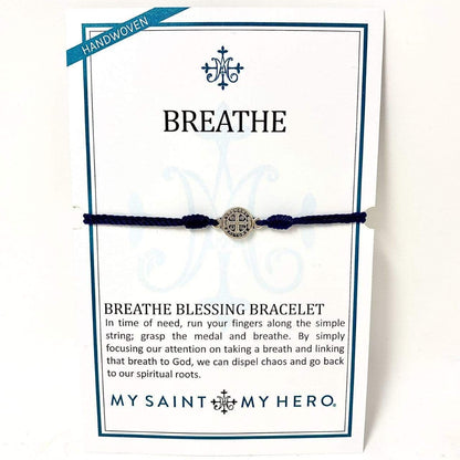 Benedictine Medal Breathe Bracelet, Sister Dulce Gift Shop, Catholic Store, Religious Store, Catholic Bracelet, St. Benedict Bracelet