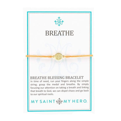 Benedictine Medal Breathe Bracelet, Sister Dulce Gift Shop, Catholic Store, Religious Store, Catholic Bracelet, St. Benedict Bracelet