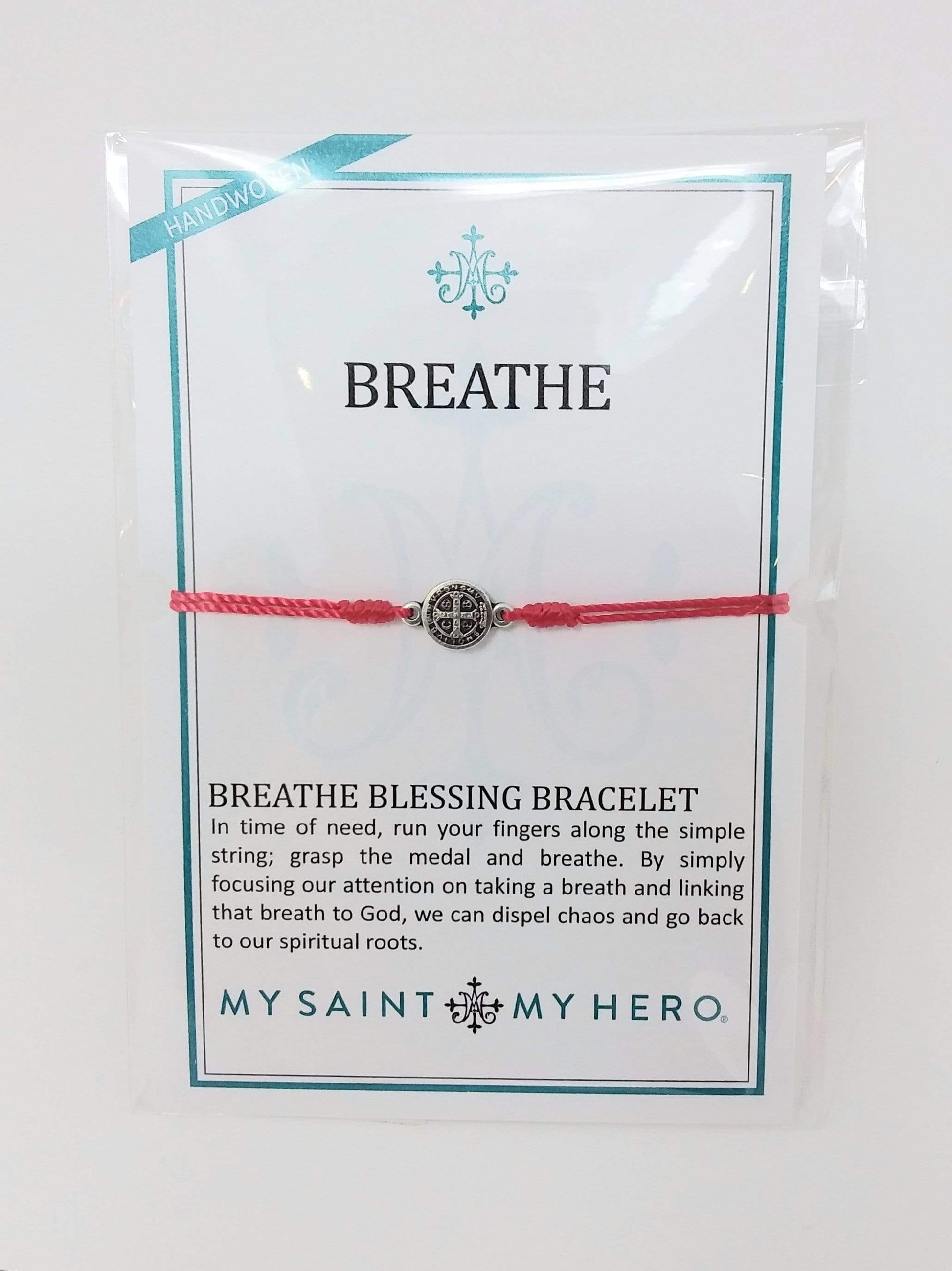 Benedictine Medal Breathe Bracelet, Sister Dulce Gift Shop, Catholic Store, Religious Store, Catholic Bracelet, St. Benedict Bracelet