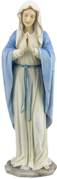 Blessed Virgin Mary In Blue Statue Virgin Mary Unicorn
