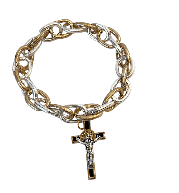 Sister Dulce Gift Shop, Catholic Gift Shop, Catholic Bracelet, Religious Bracelet,  Crucifix Bracelet