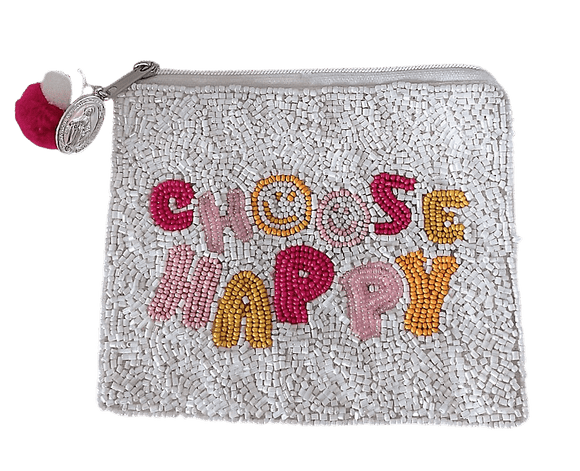 Sister Dulce Gift Shop, Catholic Store, Choose Happy Coin Pouch