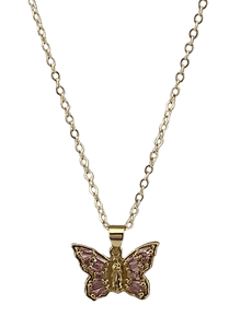Sister Dulce Gift Shop, Catholic Store, Catholic Jewelry, Guadalupe  Necklace, Butterfly Necklace, Symbolic Jewelry