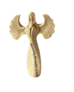 Sister Dulce Gift Shop, Catholic Store,  Comfort Cross, Comfort in Your Hand Angel Cross