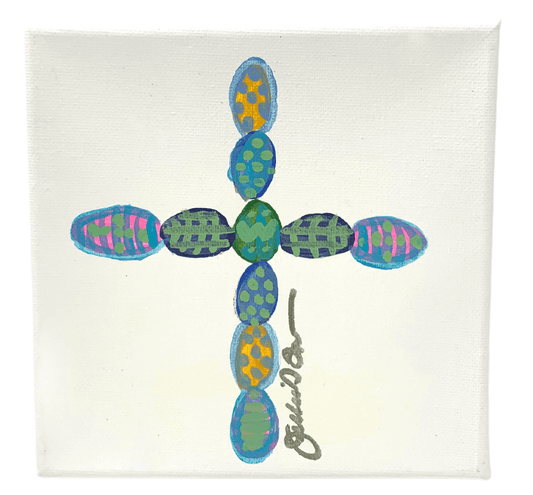 Sister Dulce Gift Shop, Catholic Store, Religious Store, Catholic Art, Spring Art,  Easter Egg Cross 