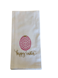 Easter Embroidered Tea Towels Christmas Hanging By A Thread