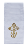 Embroidered Kitchen Tea Towels Cross Gift Items,  Sister Dulce Gift Shop, Christmas Gift, Catholic Store, 