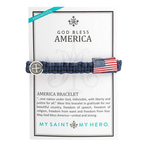 God Bless America Bracelet Bracelet My Saint My Hero