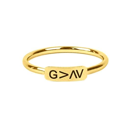 God is Greater Ring Rings My Saint My Hero