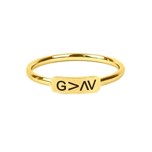 God is Greater Ring Rings My Saint My Hero