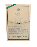 God is Greater than Your Ups & Downs Bracelet - Silver or Gold Gold Bracelets My Saint My Hero