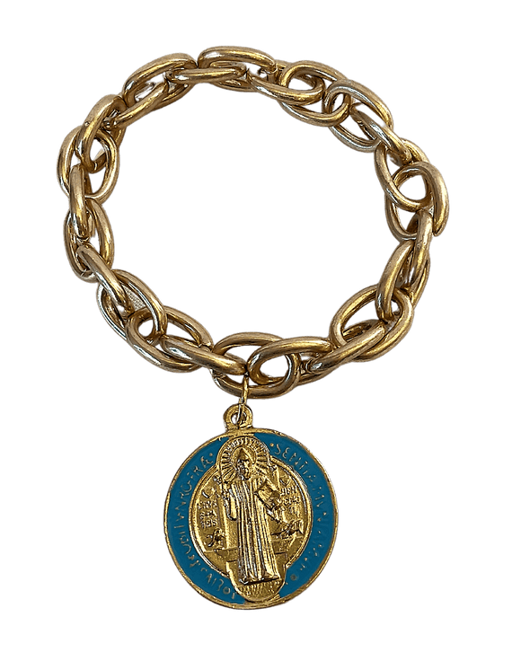 Sister Dulce Gift Shop, Catholic Gift Shop, Catholic Bracelet, Religious Bracelet, St. Benedict Bracelet, Saint Benedict Bracelet