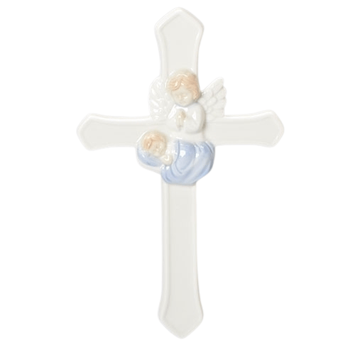 Sister Dulce Gift Shop, Catholic Store, Religious Store, Guardian Angel Cross, Baptism Gift, Christening Gift