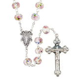 Hand Painted Rosary White, Sister Dulce Gift Shop, Catholic Store,