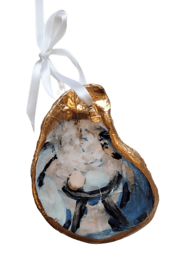 Sister Dulce Gift Shop, Catholic Store, Catholic Christmas, Catholic Ornament, Religious Ornament,  Holy Family Oyster Ornament