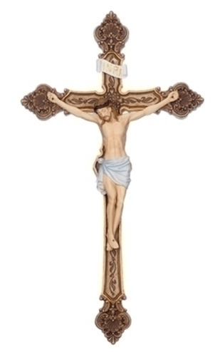 Large Ornate Wall Crucifix Crucifix Roman