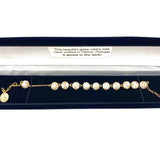 Luminous Fatima Rosary Bracelet White Bracelet Contreras Religious Art
