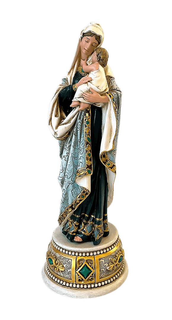 Sister Dulce Gift Shop, Catholic Store, Catholic Statue, Catholic Musical Figurine, Religious Musical  Figurine, Madonna and Child Musical Figurine