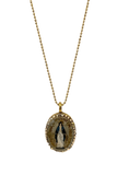 Mary Conceived Without Sin for Us Necklace Gold Chain Necklaces, Sister Dulce Gift Shop, Catholic Jewelry