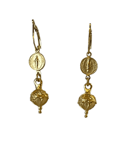 Sister Dulce Gift Shop, Catholic Store, Religious Store, Catholic Jewelry, Religious Jewelry, Mary Earrings