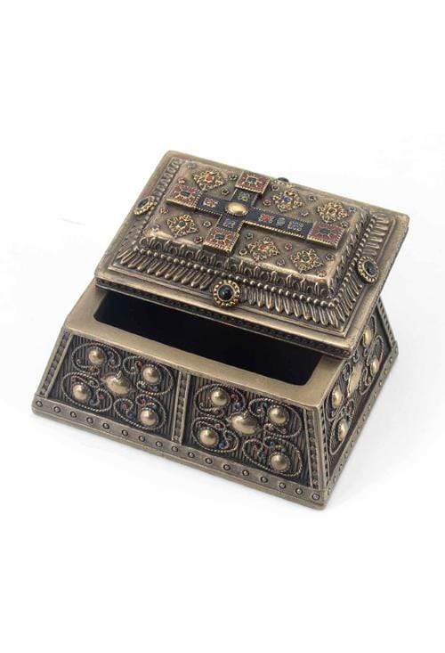 Medieval Style Cross Trinket Box 4