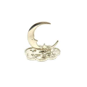 Moon and Stars Pewter Ring Holders Gift Items Lucina K LLC